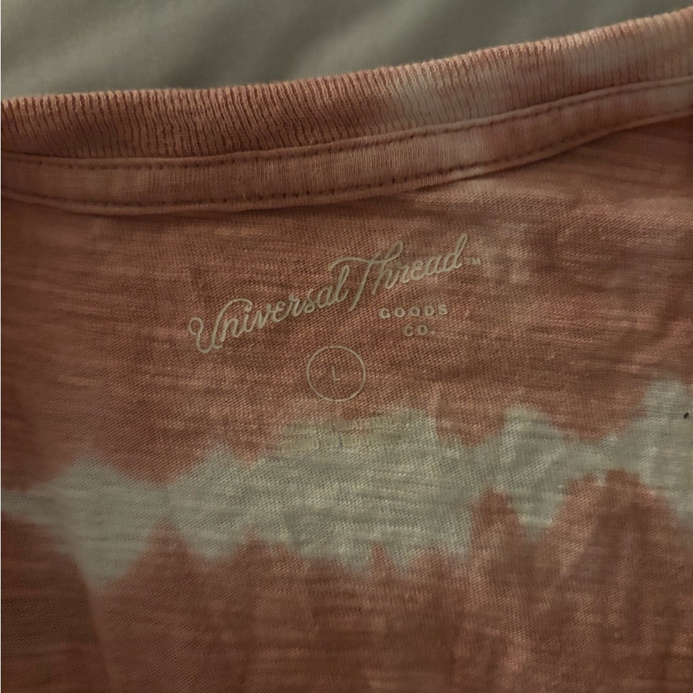 Universal Thread Pink Short Sleeve T-Shirt - Picture 3 of 5